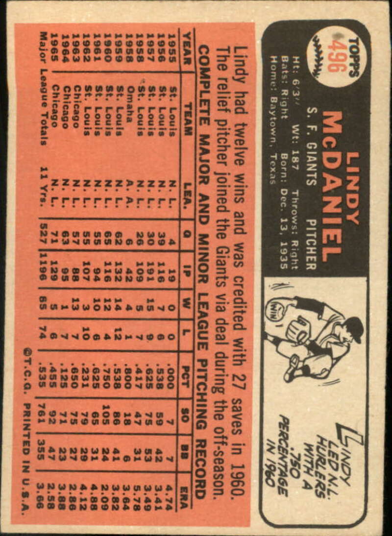 Pick Your Cards 1966 Topps Baseball Singles Set Break 1 (#266-516) - Picture 415 of 447