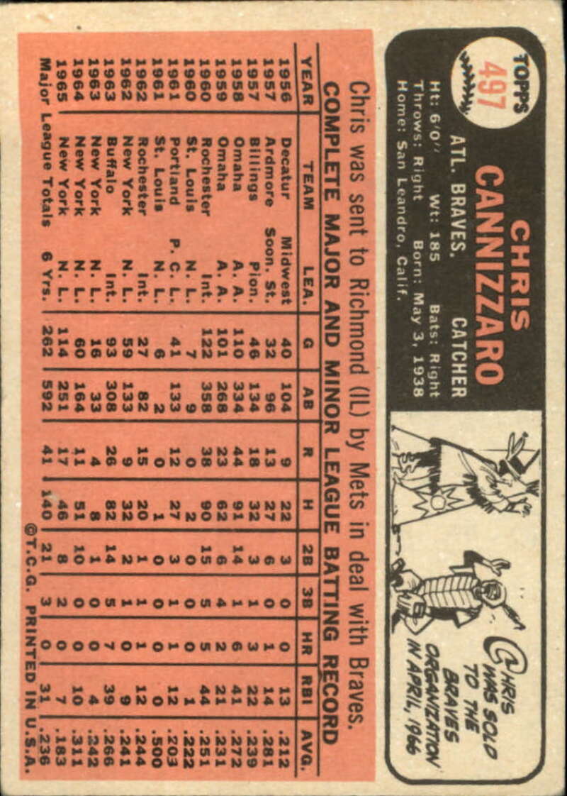 Pick Your Cards 1966 Topps Baseball Singles Set Break 1 (#266-516) - Picture 417 of 447