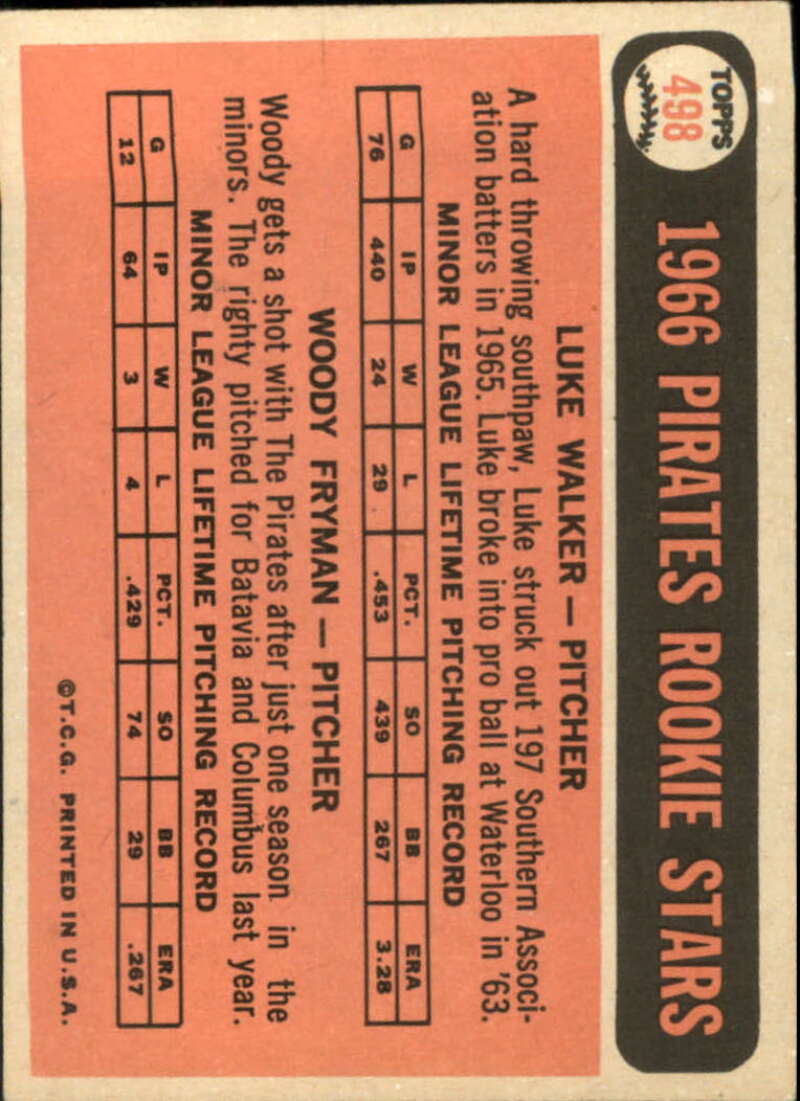 Pick Your Cards 1966 Topps Baseball Singles Set Break 1 (#266-516) - Picture 419 of 447