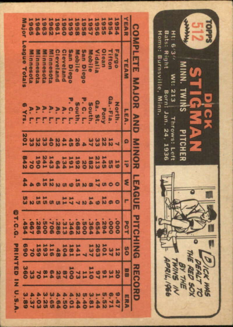 Pick Your Cards 1966 Topps Baseball Singles Set Break 1 (#266-516) - Picture 441 of 447