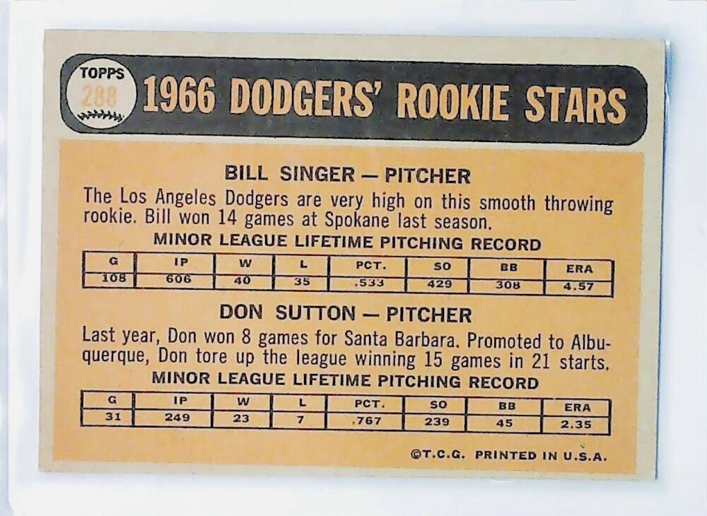 Pick Your Cards 1966 Topps Baseball Singles Set Break 1 (#266-516) - Picture 43 of 447