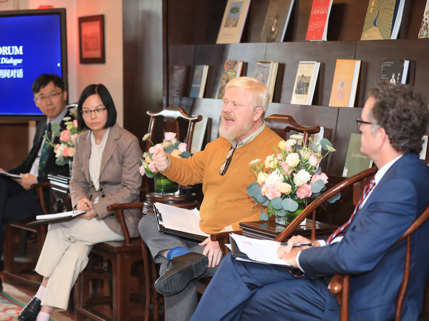 Relatori dell’evento I Gesuiti in Cina: modelli di dialogo interculturale