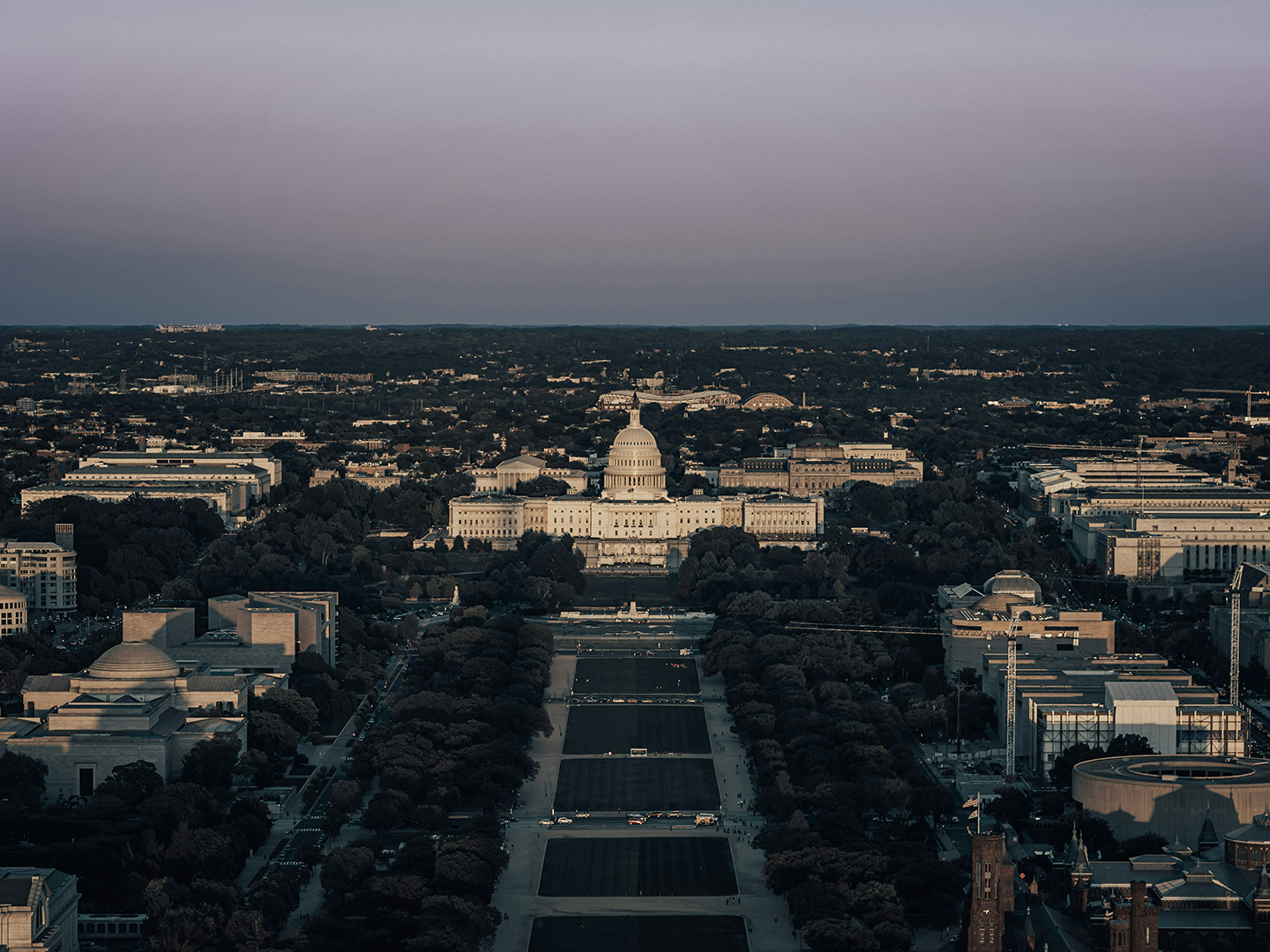 The National Mall in Washington, DC