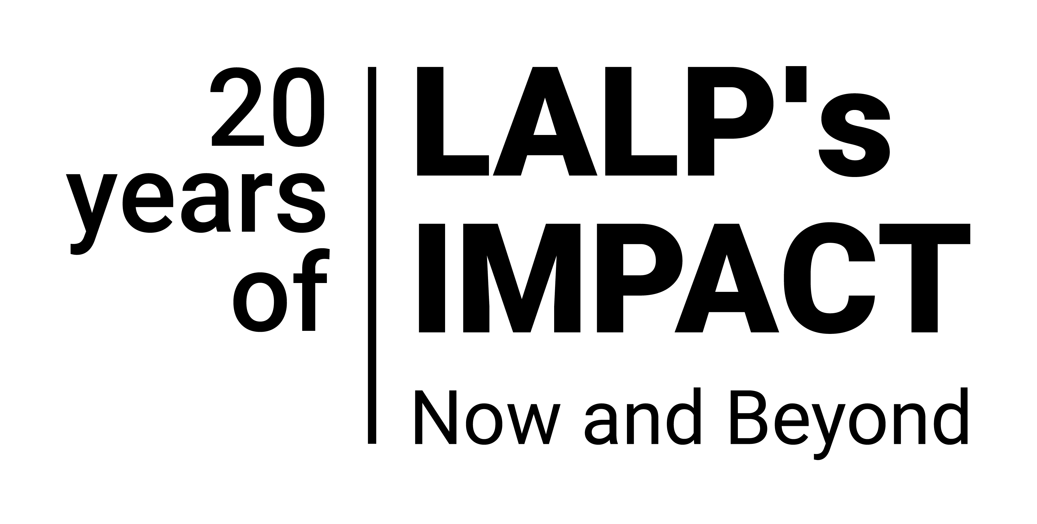 logo 20 Years of LALP's Impact: Now & Beyond