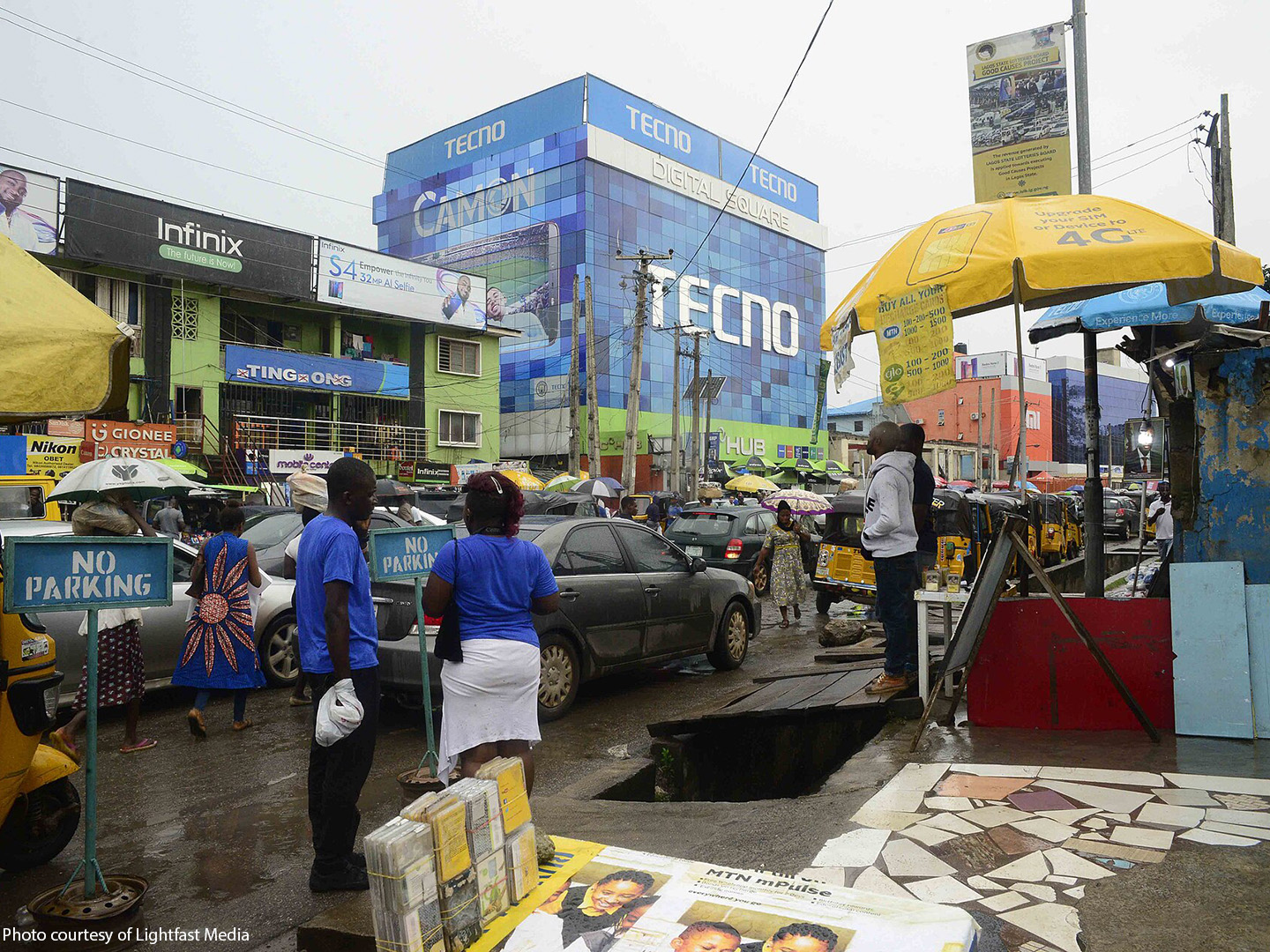 Computer village in Ikeja (photo courtesy of Lightfast Media)