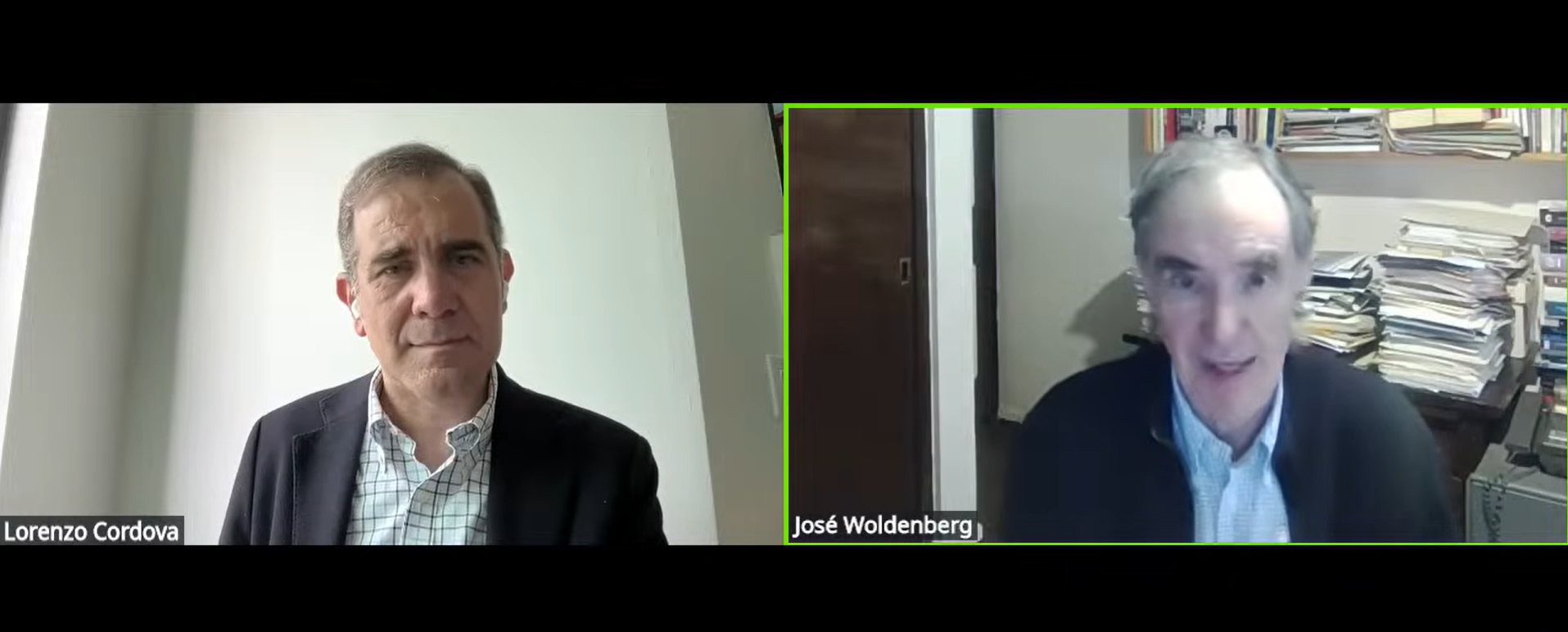 Lorenzo Cordova, Jose Woldenberg