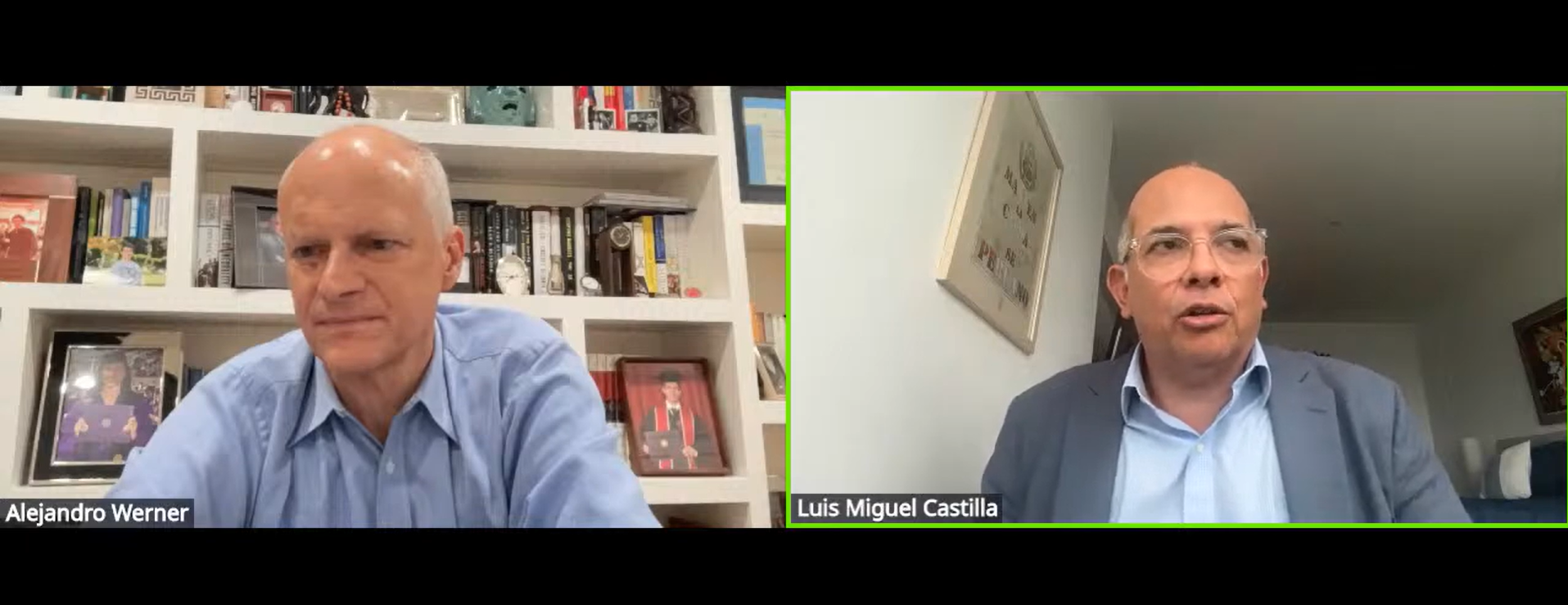 Luis Miguel Castilla y Alejandro Werner