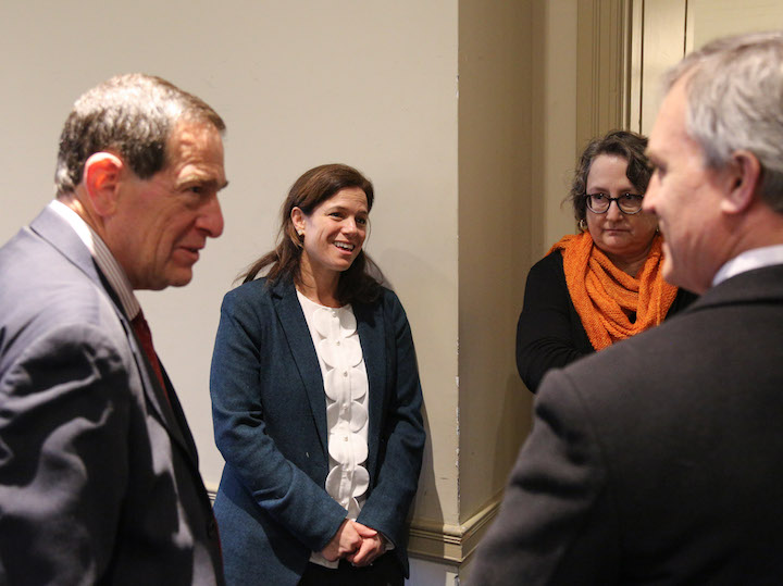 Ambassador Kolker and Rebecca Katz at Centenary Project dinner