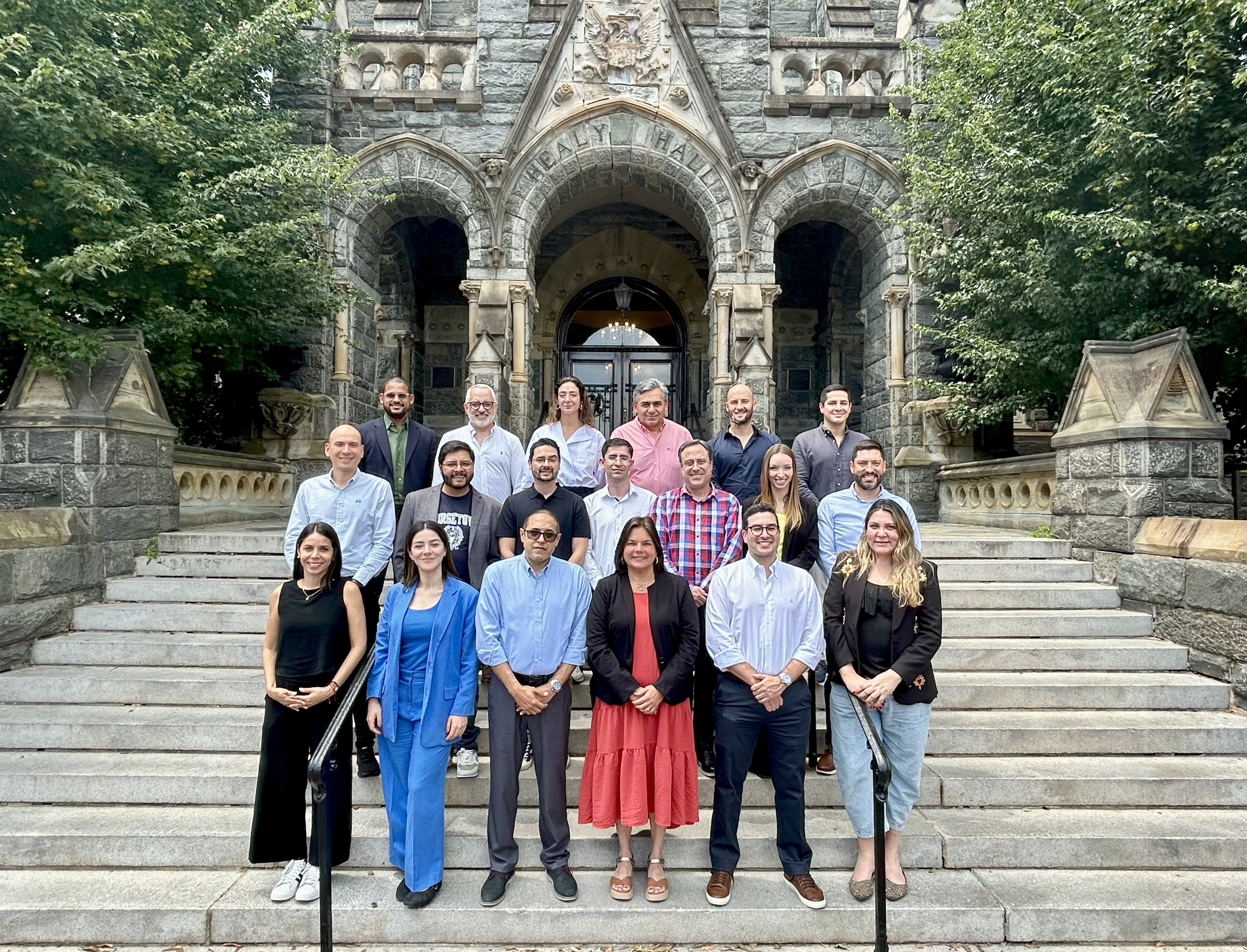 2025 GBEL Cohort at Healy Hall
