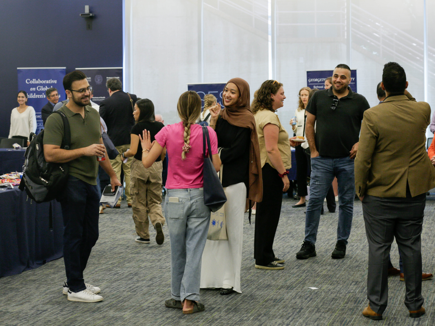 The event provided an opportunity for undergraduate and graduate students to learn more about global health opportunities.