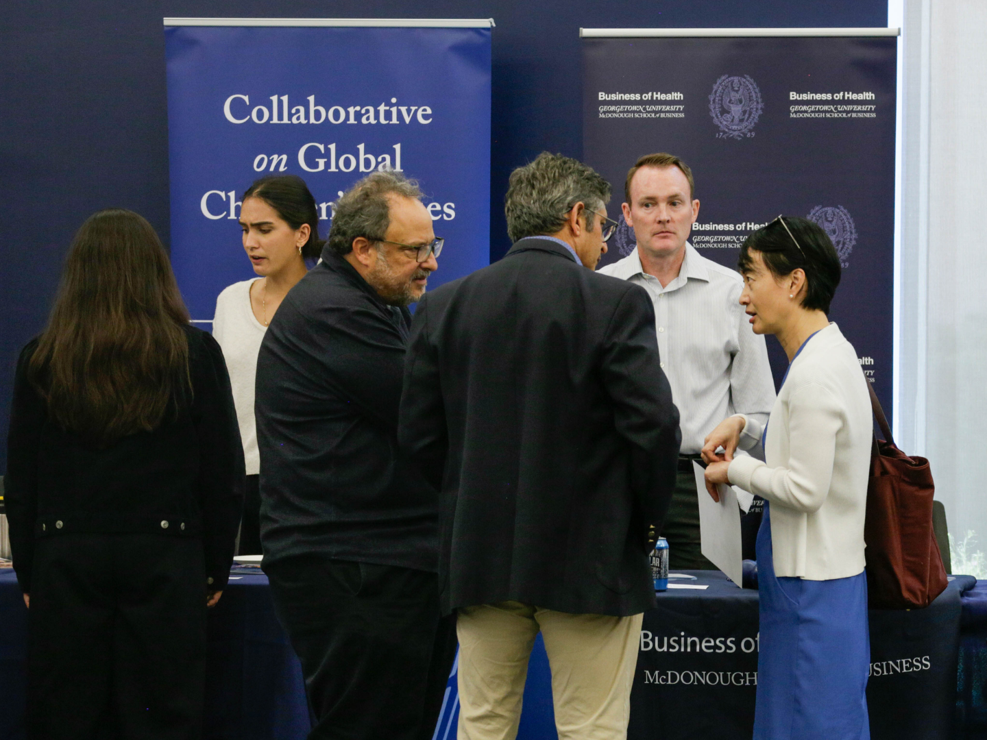 Faculty from global health groups also participated.