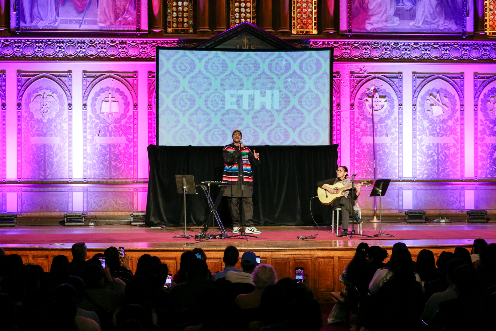 Ali Sethi performs in Gaston Hall.