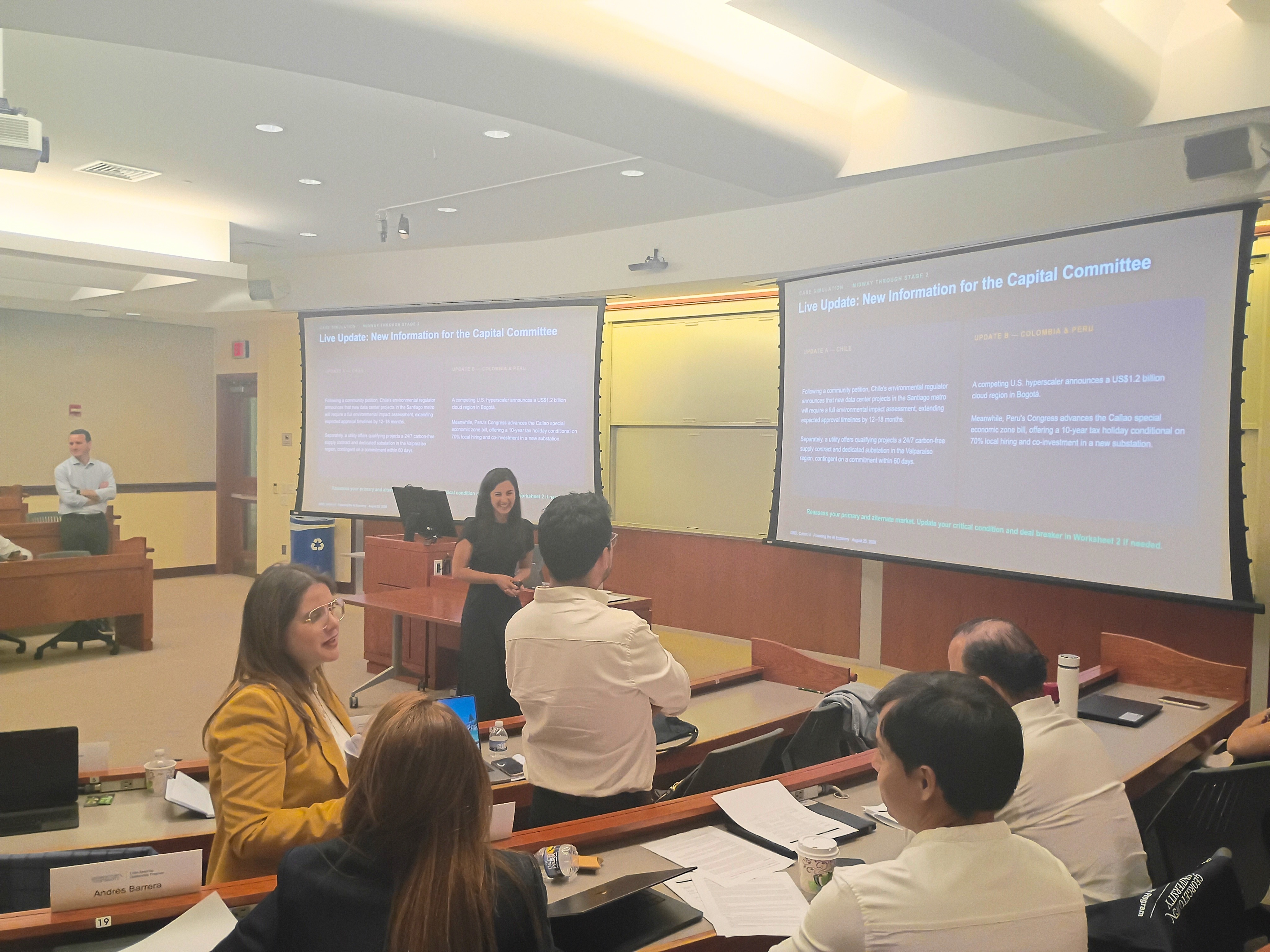 Daniela Muhaj dando clase en GBEL 2026