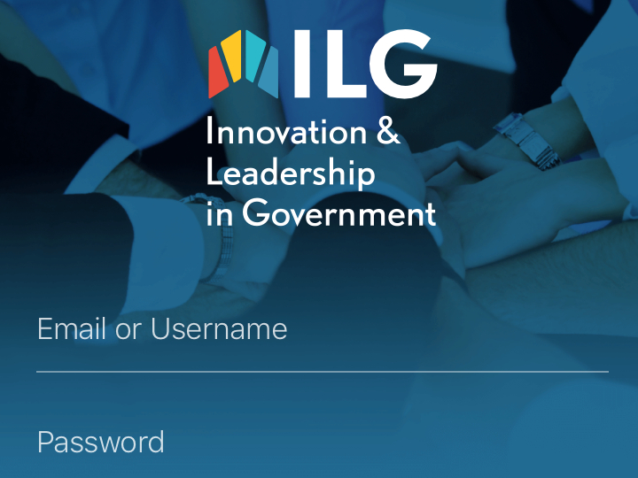Pantallazo de la aplicación e antiguos alumnos ILG