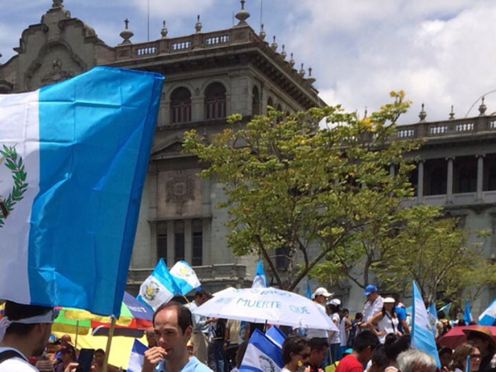 Protestas en Guatemala