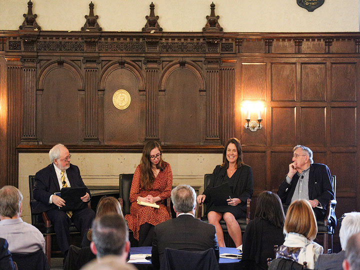 John Carr, Emma Green, Kim Daniels, and Mark Shields