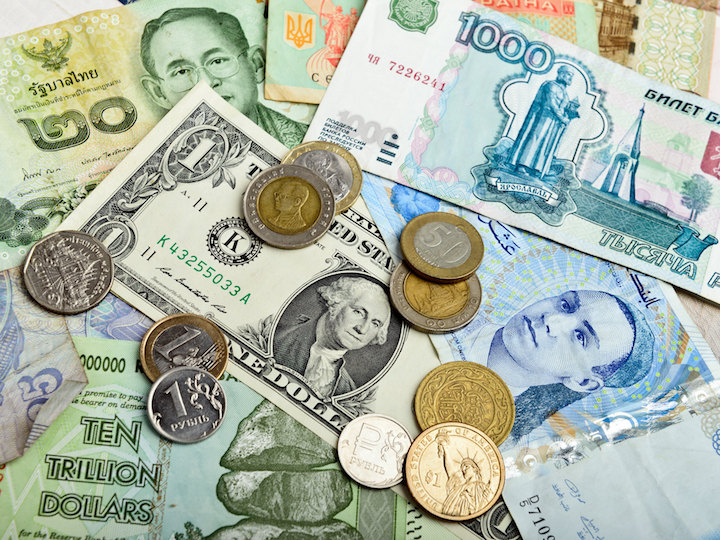 Currency from around the globe
