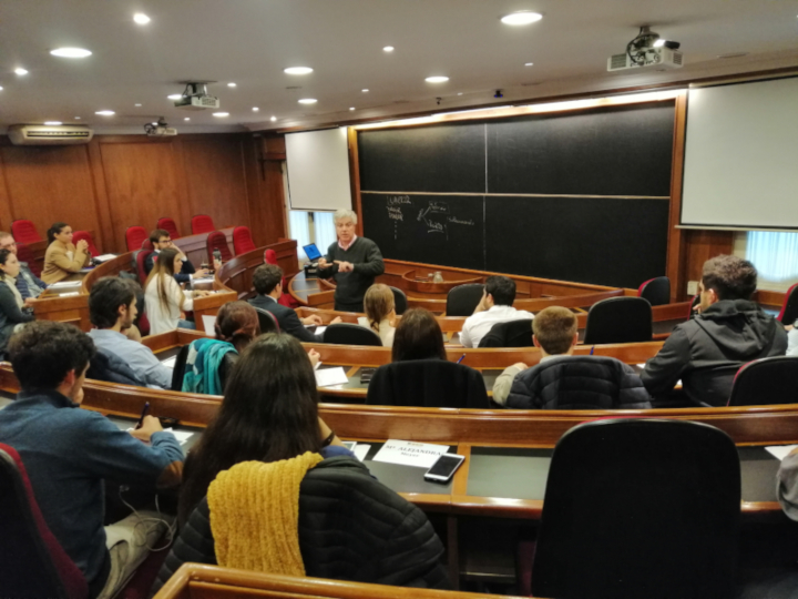 Clase inaugural PLIG 2019 con el profesor Pablo Regent