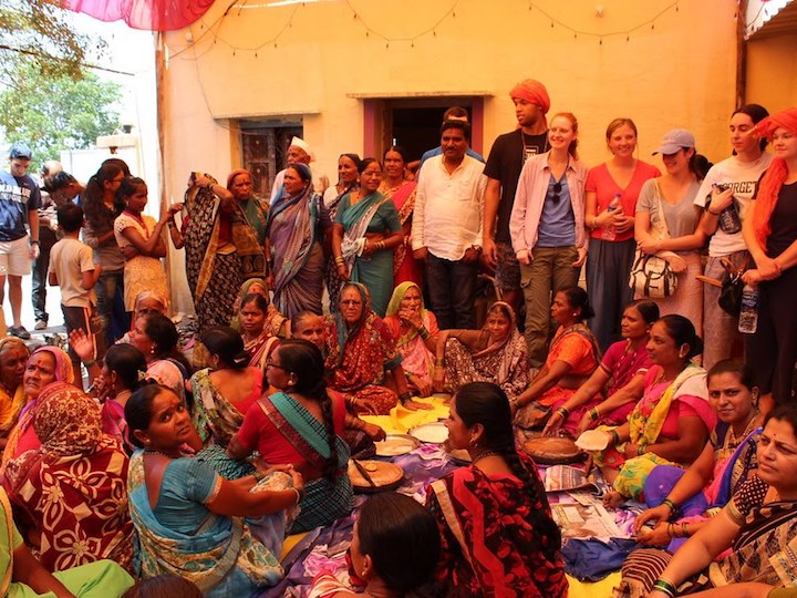 The India Innovation Studio was invited to join wedding preparations in Mhaswandi village, Maharashtra.