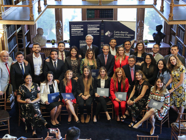 ILG 2019 participants after their graduation at Riggs Library