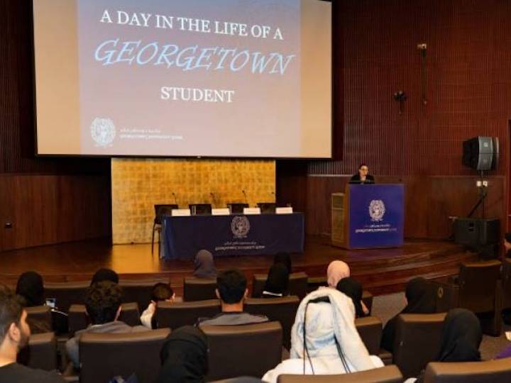 "A day in the life" at Georgetown University Qatar