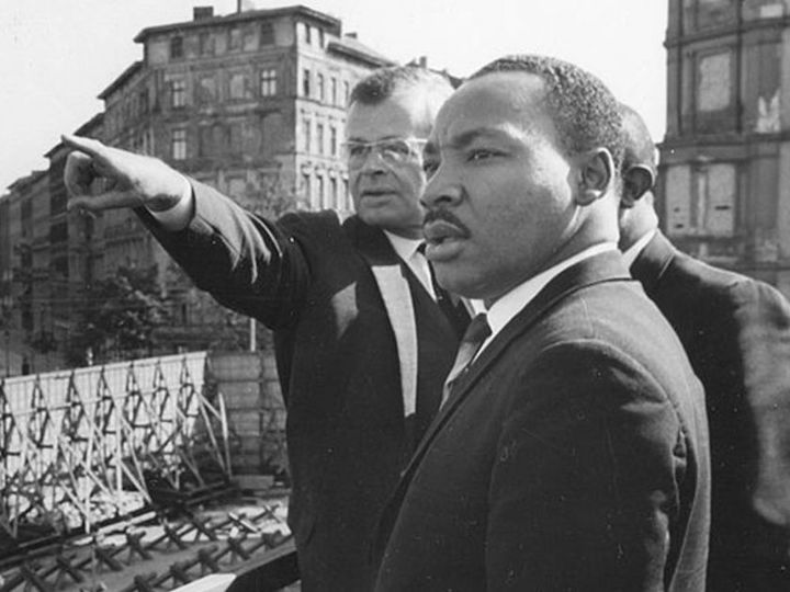 Martin Luther King Jr. on his trip to Berlin