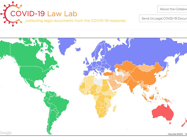 COVID Law Lab - collecting legal documents from the COVID-19 response