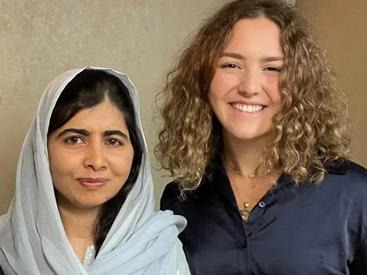 Malala Yousafzai and Alara Karahan