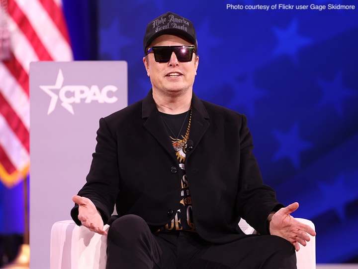 Elon Musk at CPAC