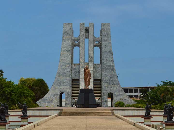 Statue in Accra, Ghana