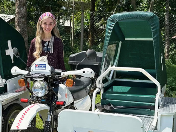 Alexandra Jones (G’26) in Kenya