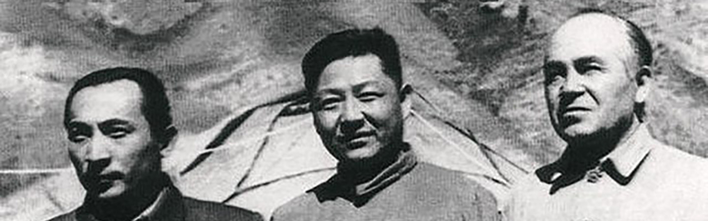 Xi Zhongxun, Saifuddin Azizi, Burhan Shahidi