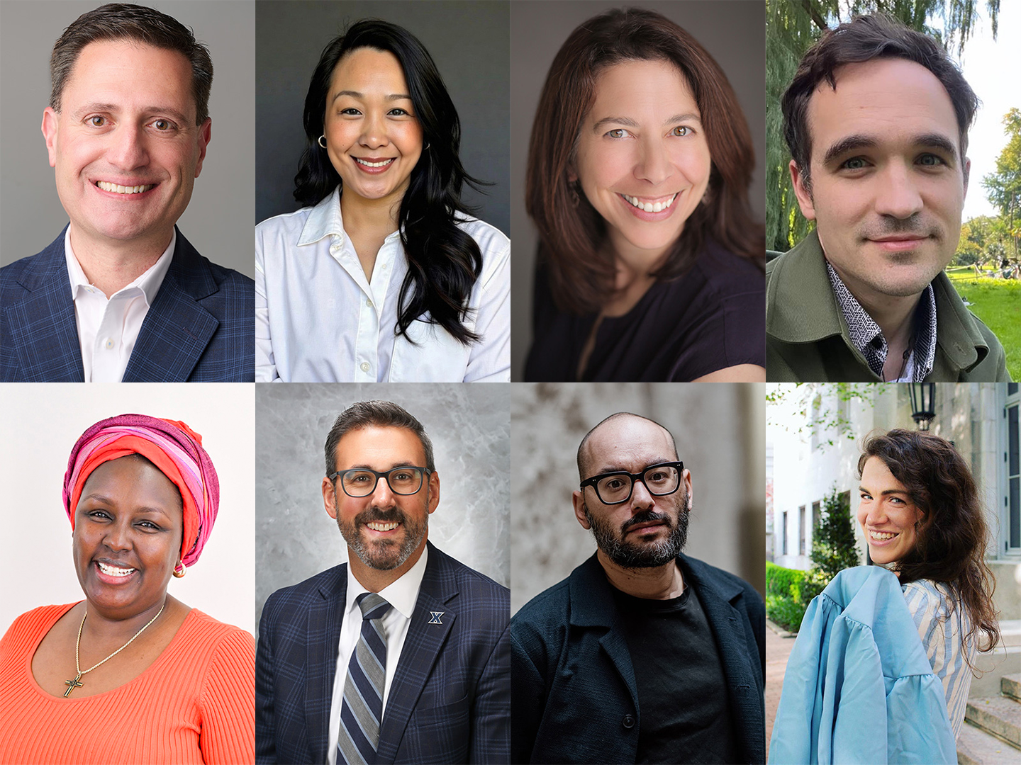 Bob Bordone, Cecilia Flores, Jean Hill, David Jimenez, Mūmbi Kīgūtha, Marcus Mescher, Santiago Ramos, Renée Roden