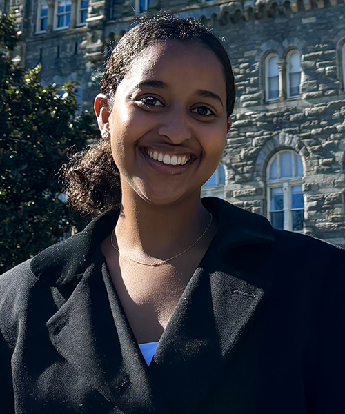 Blain Beyene (C’25) headshot