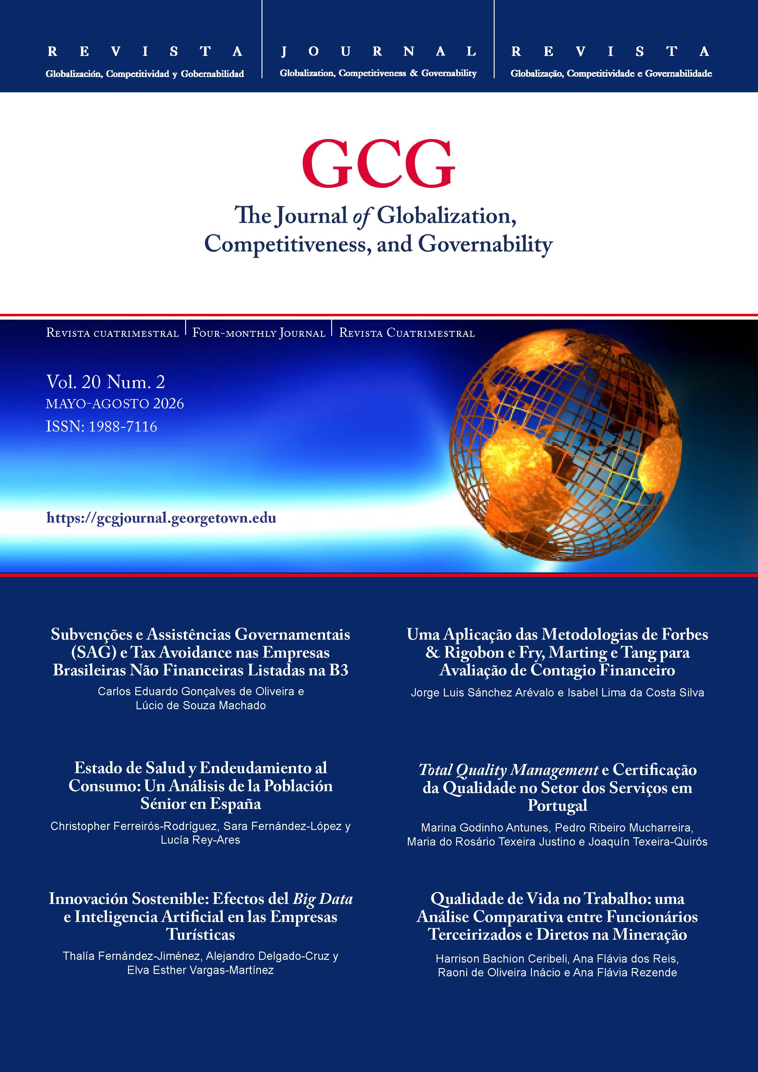 Cover of GCG Journal, Volume 20, Issue 2