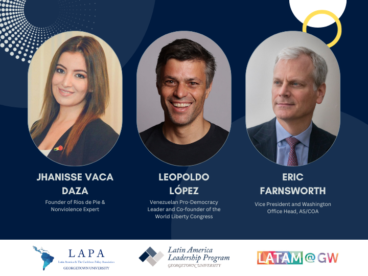 Los panelistas de la conferencia