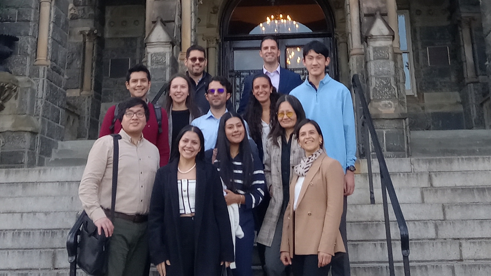 IDB Invest campus tour at Georgetown University