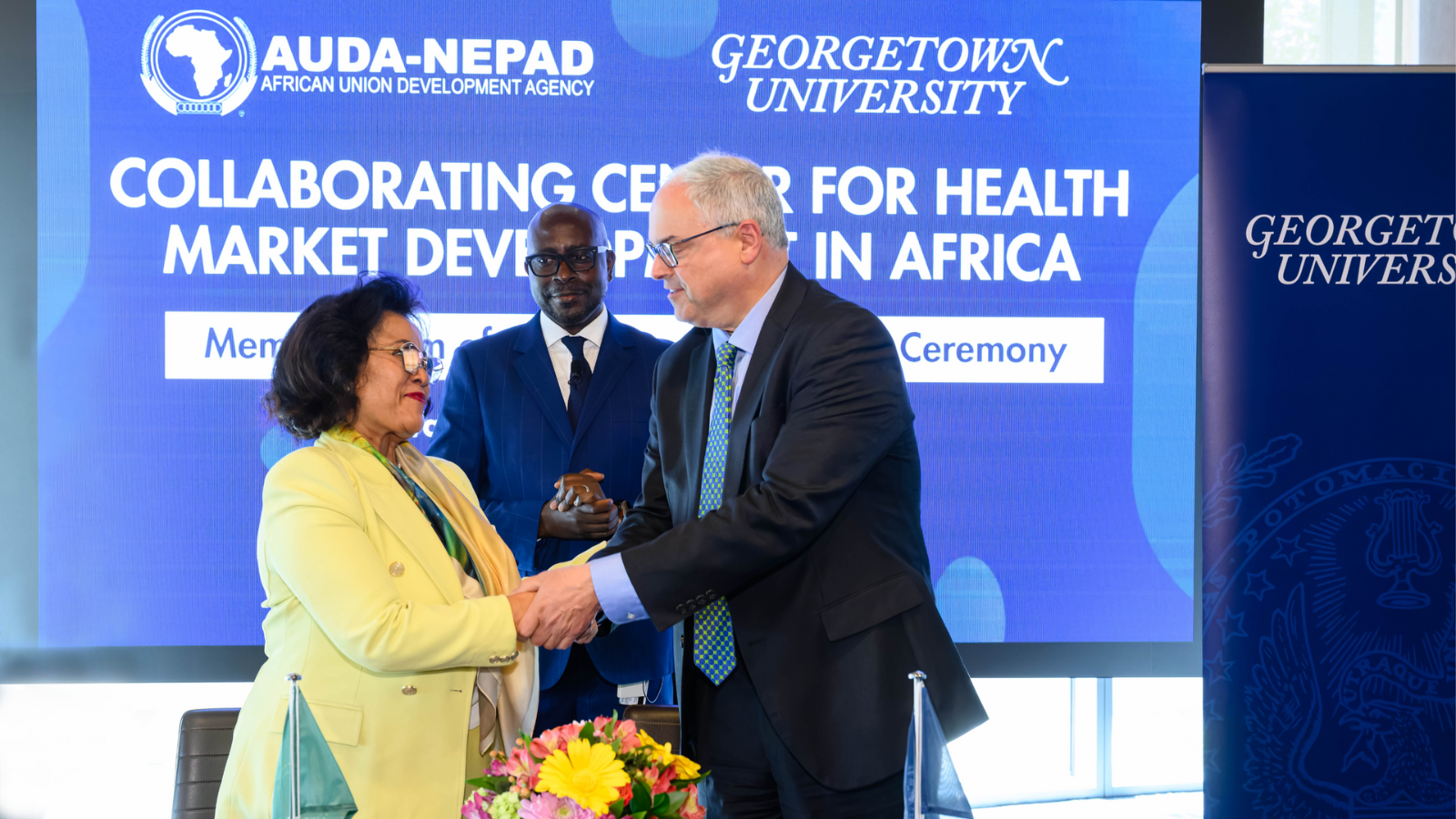 People shaking hands