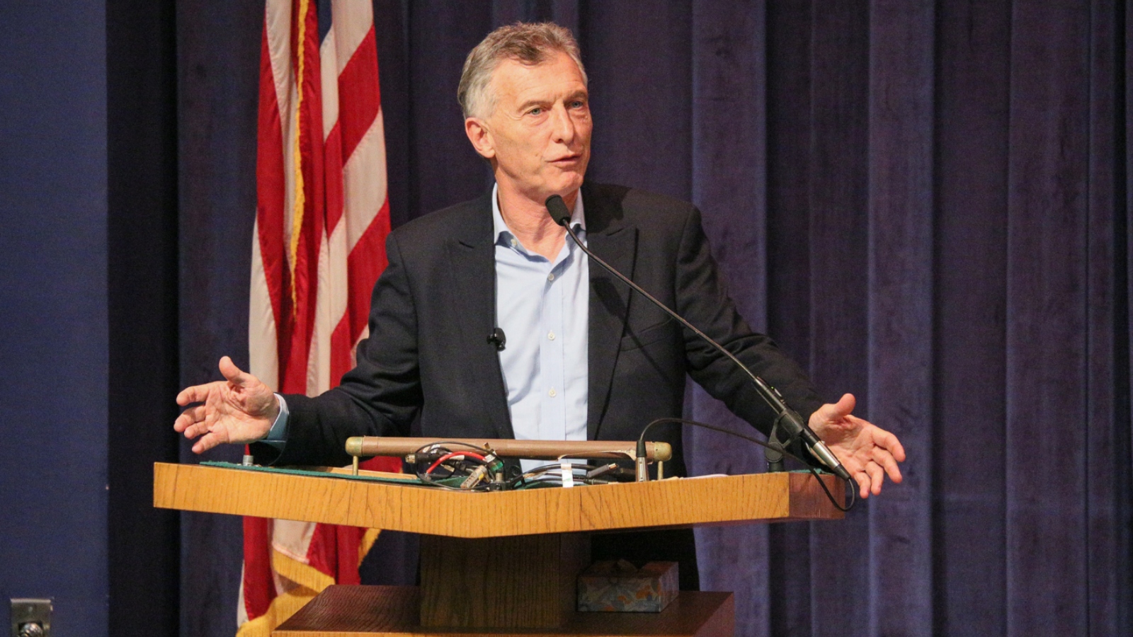 Former Argentinian President Mauricio Macri