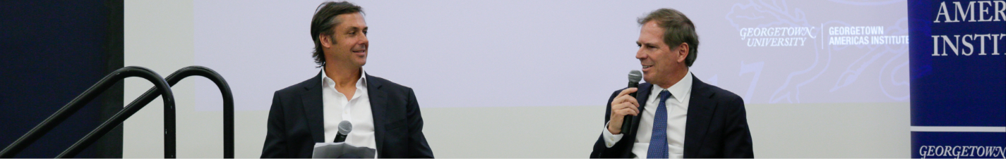 Andres Duran y Alejandro Oxenford