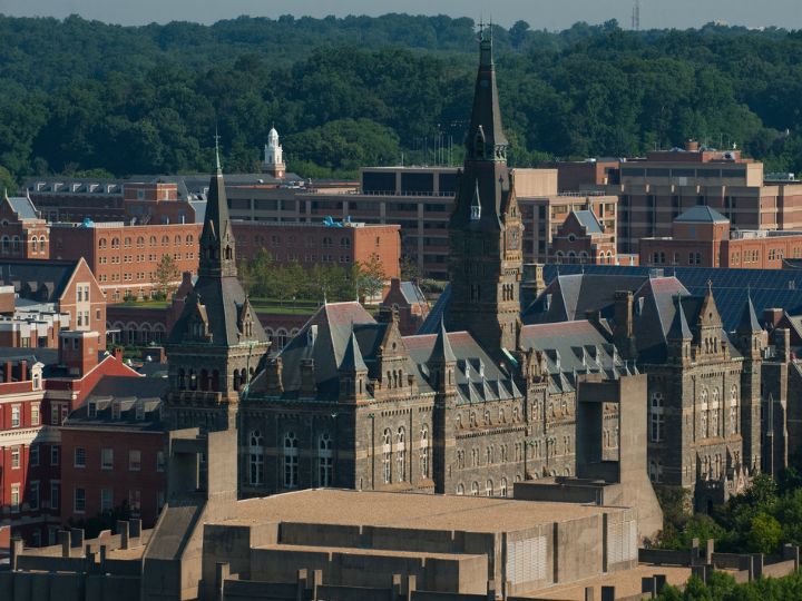 Georgetown University skyline