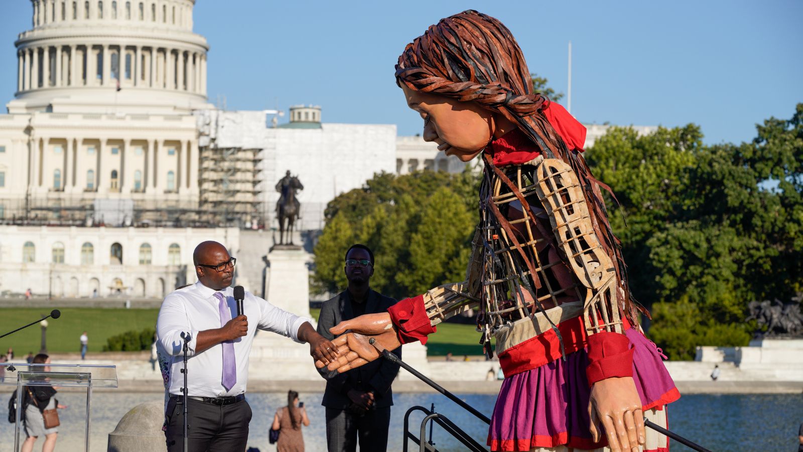 Rep. Bowman and Amal