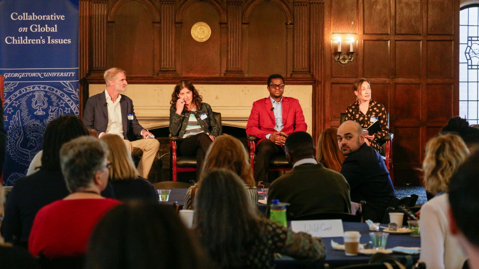 Chris Milligan, Rachel Surkin, Abolaji Omitogun, and Cait Dallaire