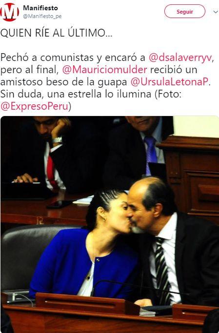 Twiiter: Mauricio Mulder arremete contra el periodismo por 