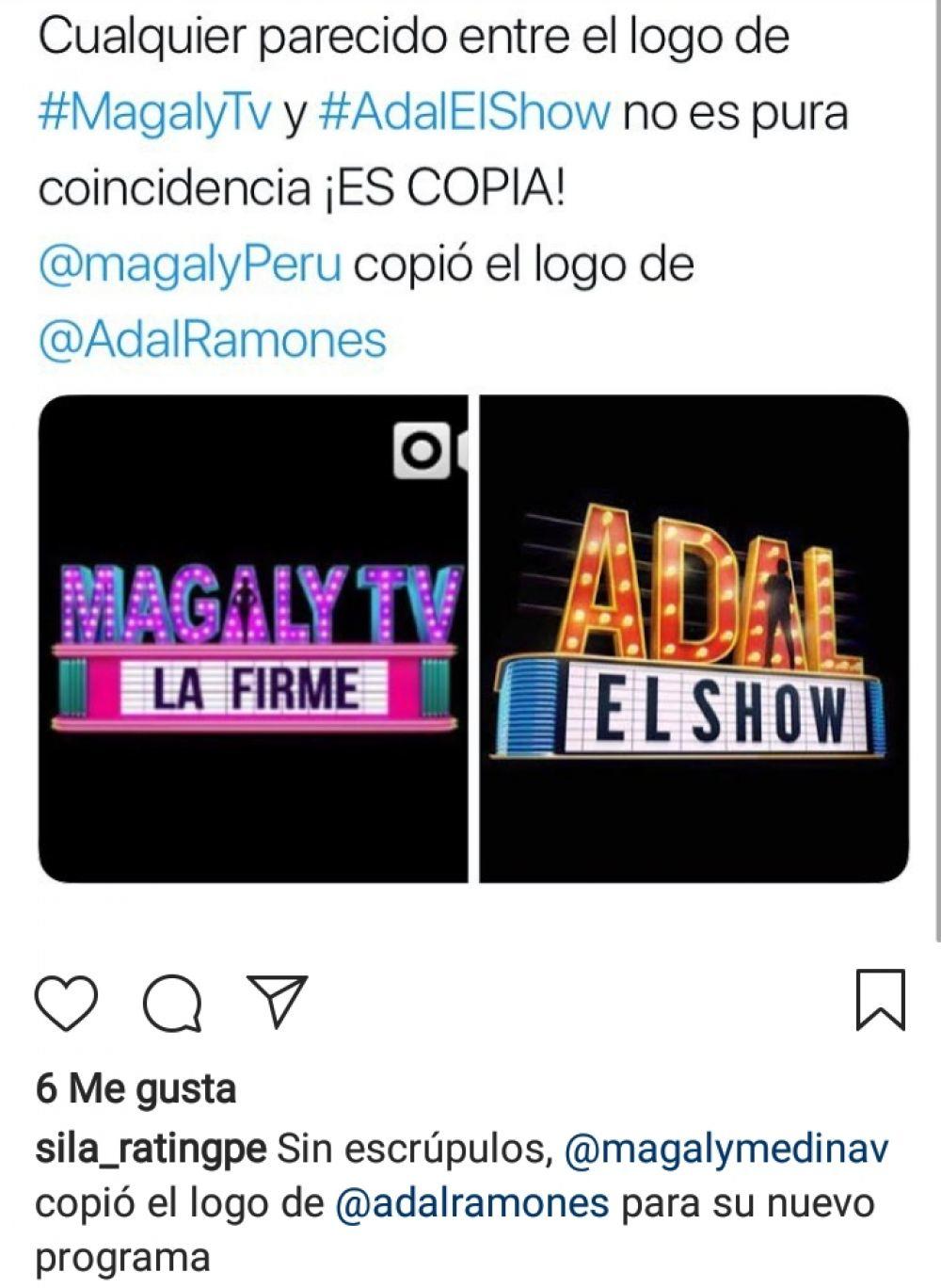 Magaly Medina acusada de copiar a Aldal Ramones
