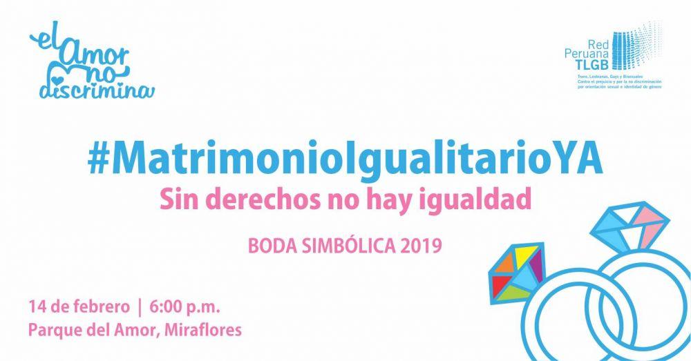Comunidad LGTBIQ se casará de forma simbólica