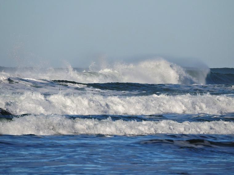 Precaución en la playa