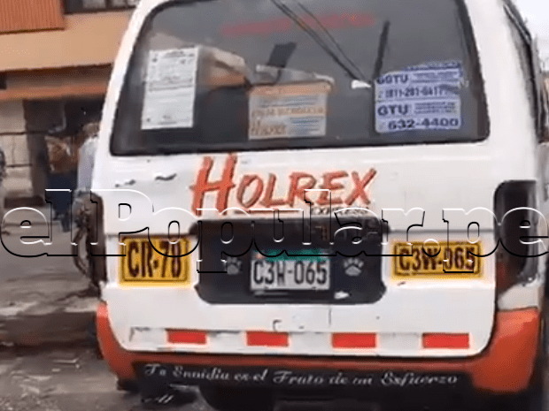 combi volteada
