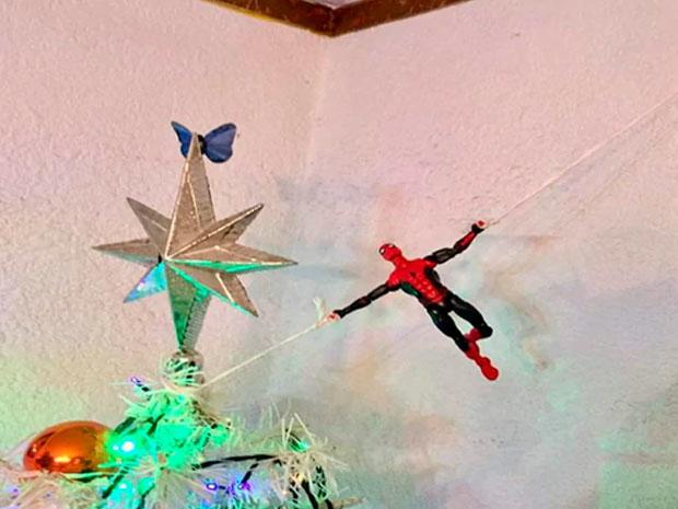 Spider Man Árbol de Navidad Spider Man Árbol de Navidad
