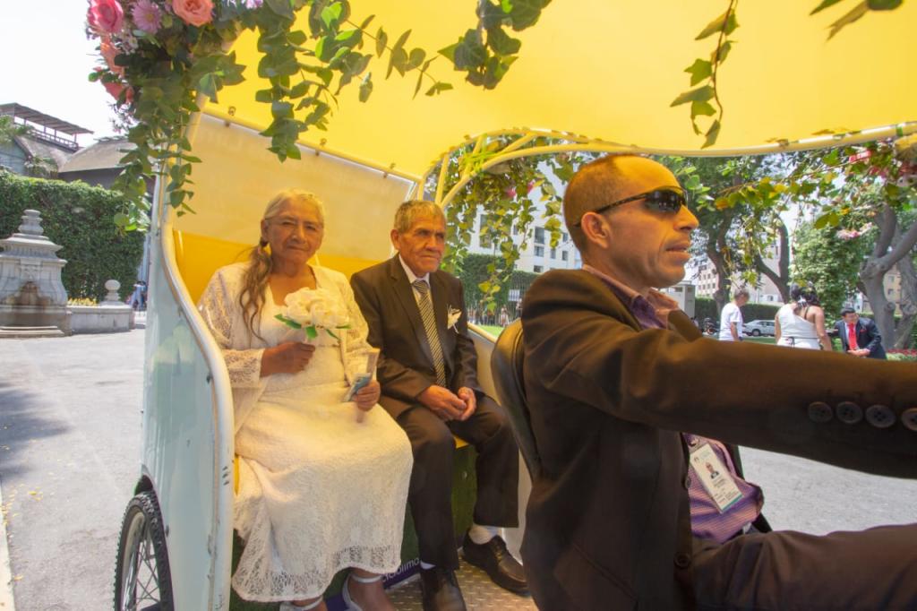 Después de 50 años juntos Alejandra y Jorge al fin se casaron Después de 50 años juntos Alejandra y Jorge al fin se casaron